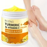 ROZINO Hand and Foot Cream Turmeric & Vitamin C-250g - Hypoallergenic